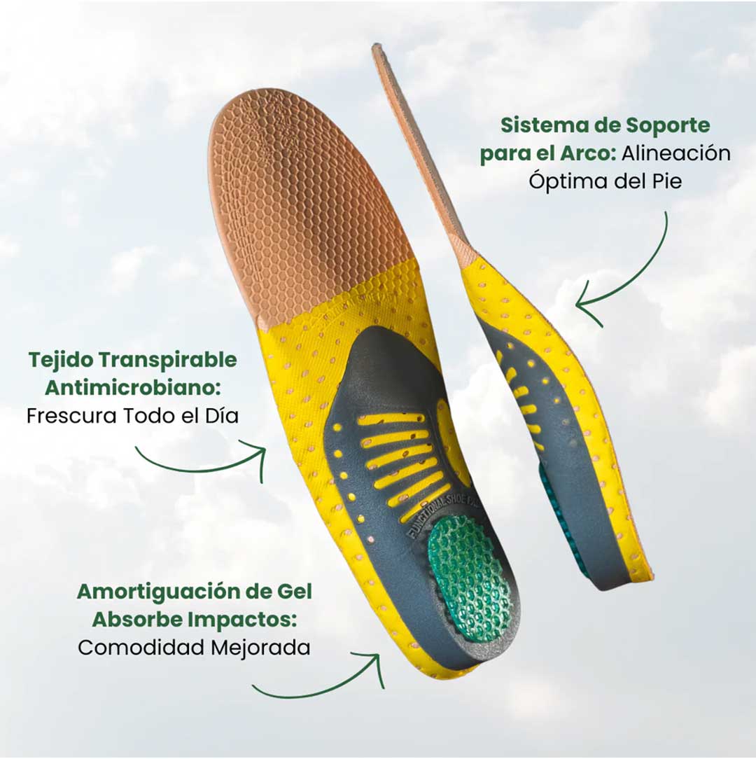 Plantilla Ortopédica de Gel FootLive™ ¡Oferta 2x1!