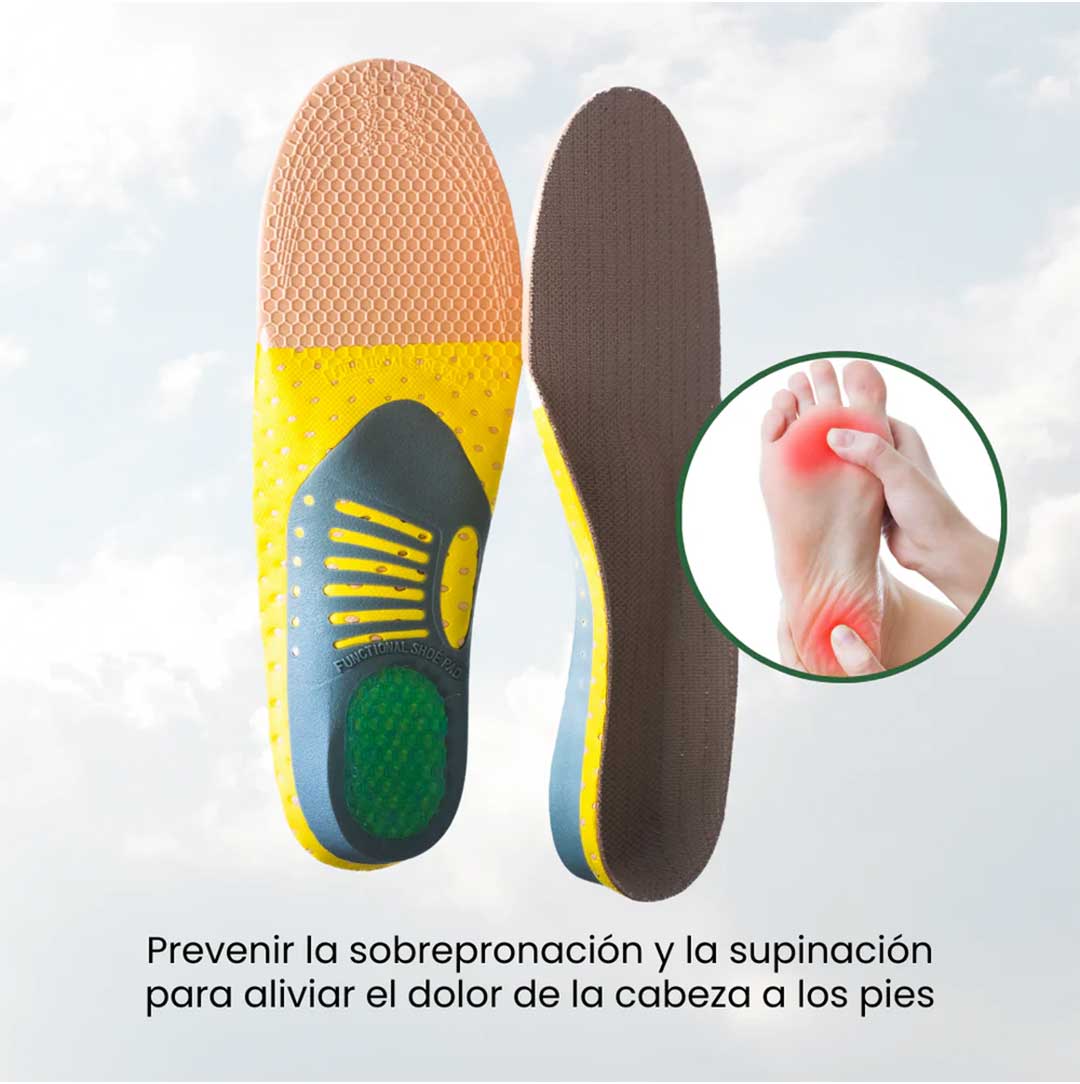 Plantilla Ortopédica de Gel FootLive™ ¡Oferta 2x1!