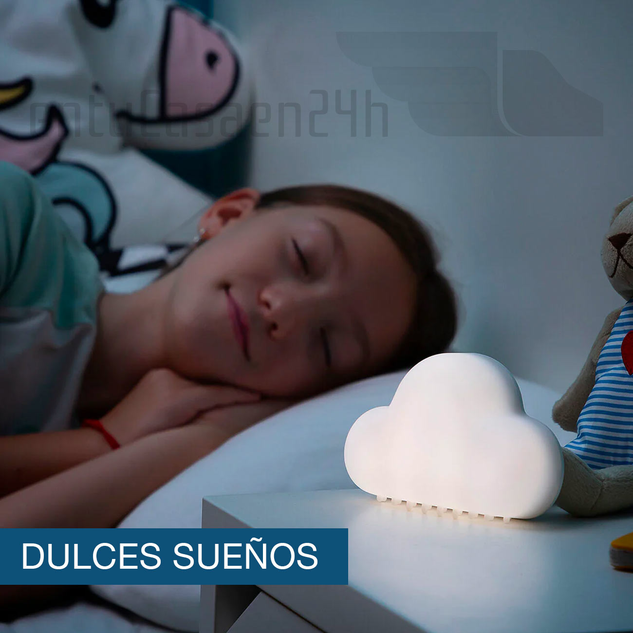 Lámpara de Noche Inteligente Dormitorio Niños