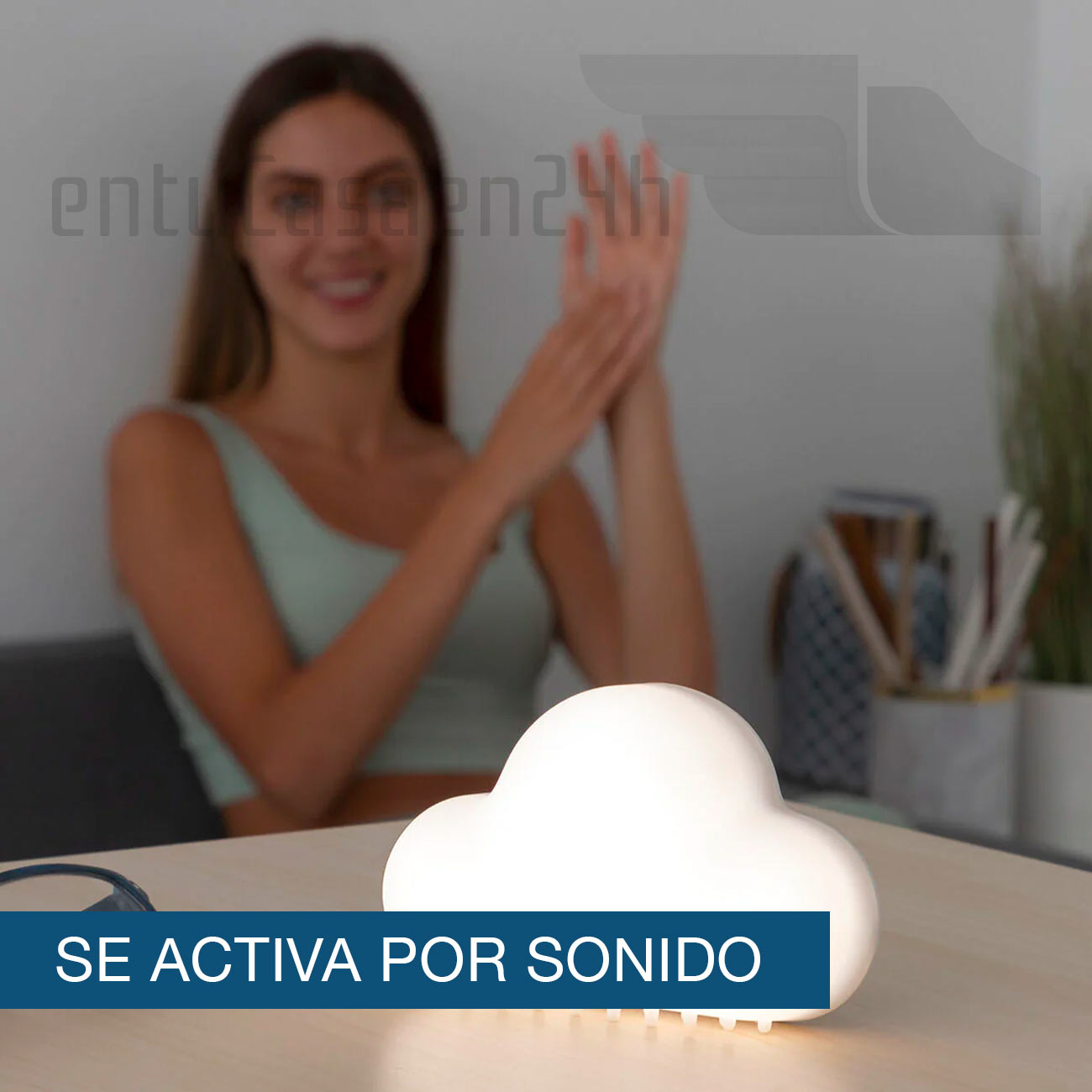 Lámpara de Noche Inteligente Dormitorio Niños